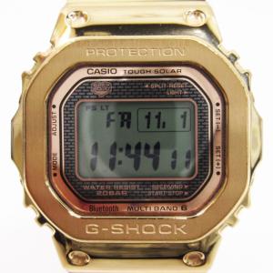 CASIO G-SHOCK 腕時計 ソーラー 電波 デジタル フルメタル SS GMW-B5000GD-4JF ローズゴールド