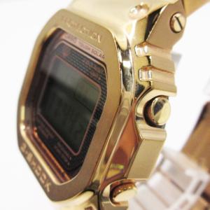CASIO G-SHOCK 腕時計 ソーラー 電波 デジタル フルメタル SS GMW-B5000GD-4JF ローズゴールド