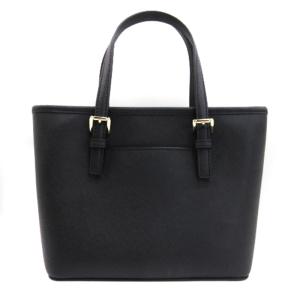 MICHAEL KORS タグ付き 2WAY トートバッグ ショルダーバッグ レザー 35T9GTVT0L 黒 ブラック XS SM3