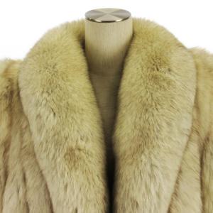 銀タグ フォックファー コート ミディアム 毛皮 ホワイト系 F（2024/11
