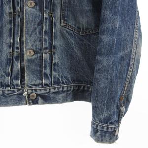 Levi's 507XX 2nd デニム ジャケット 555刻印 バレンシア工場 BIGE インディゴ 40