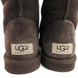 UGG australia CLASSIC TALL ムートン ブーツ 5815 24cm チョコレート 241108E 靴