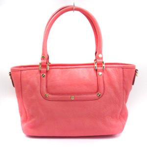 TORY BURCH アマンダ ショルダーバッグ 2WAY ハンド レザー コーラルピンク系 AA