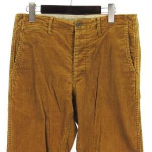 visvim コーデュロイパンツ スリム ボタンフライ 0113205008014 イエロー系 1