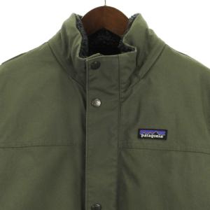 Patagonia Maple Grove Canvas ジャケット 裏ボア ジップアップ 26995 カーキ S