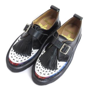 GEORGE COX × CHARLES JEFFREY LOVERBOY モカシンシューズ 36 ブラック