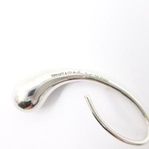 TIFFANY&Co. エルサペレッティ ティアドロップ フープピアス SV925 シルバー 計5.5g