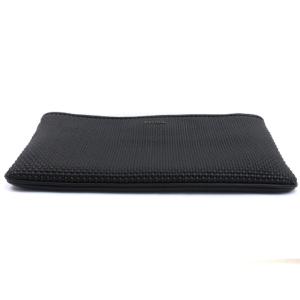 Zegna PELLETESSUTA クラッチバッグ セカンドバッグ レザー イタリア製 黒 ブラック SM3