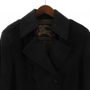 BURBERRY PRORSUM トレンチ コート 裏地ホース柄 ブラック 46