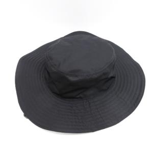 PRADA Re-Nylon ナイロンハット 三角プレート 2HC250 ブラック XL