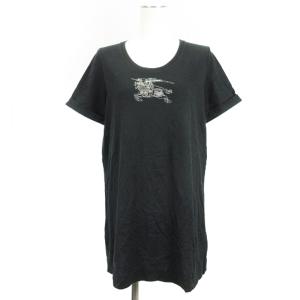 半袖 Tシャツ カットソー ブラック 5 プリント 241121E GY09