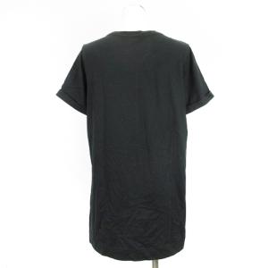 BURBERRY LONDON 半袖 Tシャツ カットソー ブラック 5 プリント 241121E GY09