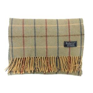 burberrys チェック マフラー カシミヤ