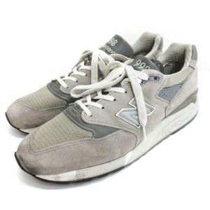 New Balance M998 ABZORB スニーカー 28cm グレー