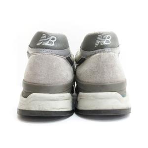 New Balance M998 ABZORB スニーカー 28cm グレー