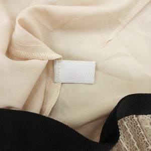 CELFORD レース プリーツ ロング スカート 38 アイボリー 241202E GY09