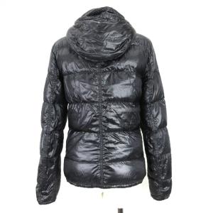 HERNO Bolla ダウンジャケット フーディ ジップアップ 40 ブラック 241210E