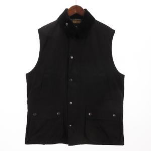 23AW BEDALE VEST 232MGIS002 ブラック 38