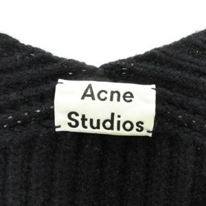 Acne Studios ニット 長袖 セーター ウール ブラック XXS 241212E