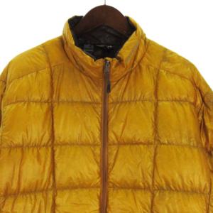 mont-bell ダウンジャケット ジップアップ 1101374 イエロー系 XL