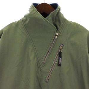 Patagonia ナイロン トレーナー プルオーバー USA製 カーキ M
