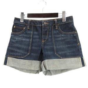 ショート デニム パンツ ジーンズ 7 インディゴ 250131E GY99