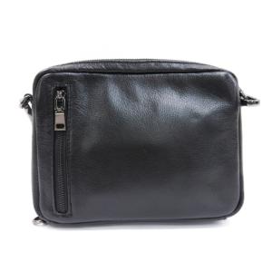 AVIREX ミニ ショルダーバッグ レザー ブラック