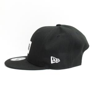 NEW ERA 9FIFTY ボックスロゴ キャップ 帽子 ブラック M L GY99