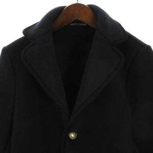 MACKINTOSH ニット メルトン ジャケット コート ミディアム ウール ネイビー 36