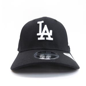 NEW ERA 9FIFTY ストレッチスナップ ロサンゼルス ドジャース キャップ 帽子 ブラック M L