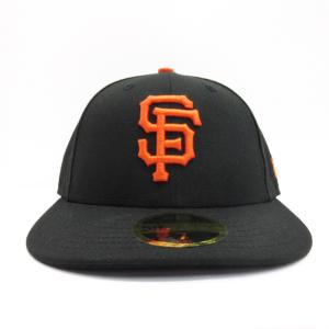 NEW ERA LP 59FIFTY MLBオンフィールド サンフランシスコ ジャイアンツ ゲーム キャップ 帽子 ブラック 55.8cm