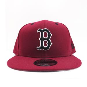 NEW ERA 9FIFTY SNAPBACK レッドソックス キャップ 帽子 レッド系 M L