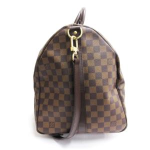 LOUIS VUITTON ダミエ エベヌ キーポル バンドリエール 55 ボストンバッグ N41414 ブラウン系