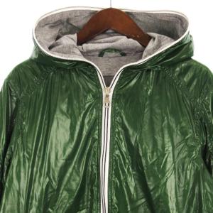 DUVETICA ダウンジャケット フーディ ジップアップ グリーン系 52 AA