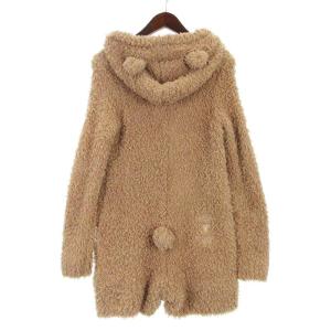 gelato pique HALLOWEEN オールインワン クマ ルームウェア ベージュ 250116E