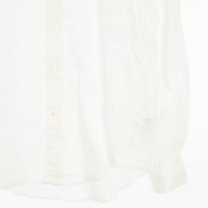 RALPH LAUREN リネン シャツ 長袖 ボタンダウン ホワイト S 160