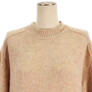 Acne Studios ウェーブライン ニット セーター ウール FN-WN-KNIT000402 ベージュ M
