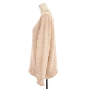 Acne Studios ウェーブライン ニット セーター ウール FN-WN-KNIT000402 ベージュ M