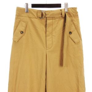 MARNI テーパードパンツ ボタンフライ ブラウン系 42