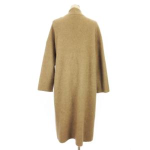 TOMORROWLAND ダブルフェイス ラクーン コーディガン ロング カーディガン 長袖 ベージュ F