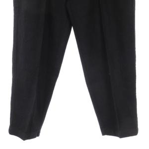 Tao テーパードパンツ スラックス ウール ネイビー M