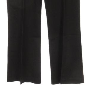 Tao センタープレス フレア パンツ ウール ブラック M