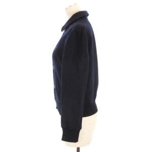 Tao リブ ジャケット ウール ネイビー M