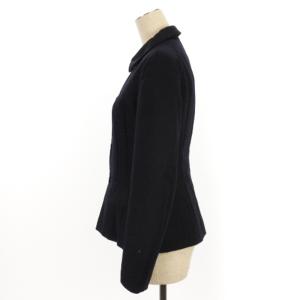 Tao 裾タック ジャケット 総裏地 ネイビー