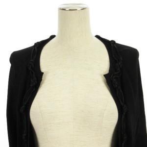 CHANEL 07A ココマーク カーディガン ブラック 38