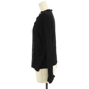 CHANEL 07A ココマーク カーディガン ブラック 38