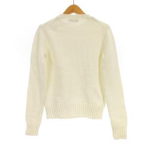 POLO RALPH LAUREN ニット セーター 長袖 ホワイト S 250117E