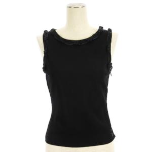 07A ココマーク ニット カットソー ブラック 38