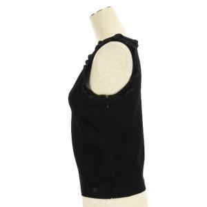 07A ココマーク ニット カットソー ブラック 38（2025/01/07買取  