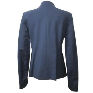 Theory 19ss ノーカラージャケット オケージョン TAILOR LANAI ウール ボタンレス 総裏地 ストレッチ 2 M相当